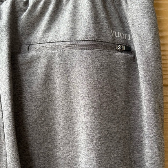 Vuori Sunday Performance Track Pants in Charcoal Grey Size Large - Picture 7 of 8